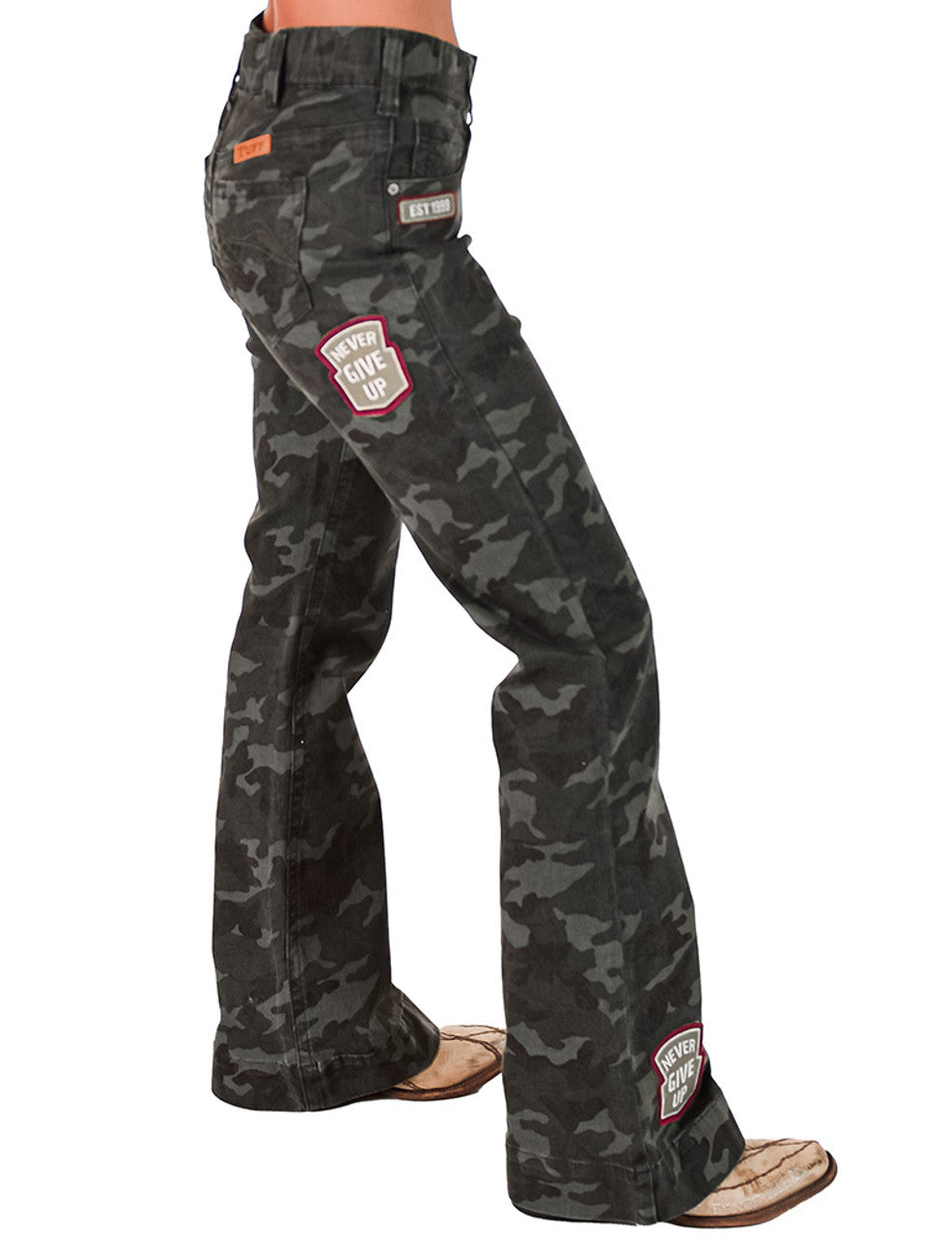COWGIRL TUFF Camo Pull on Trouser
