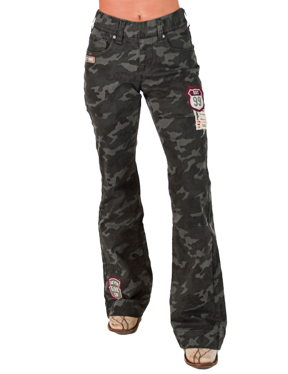 COWGIRL TUFF Camo Pull on Trouser