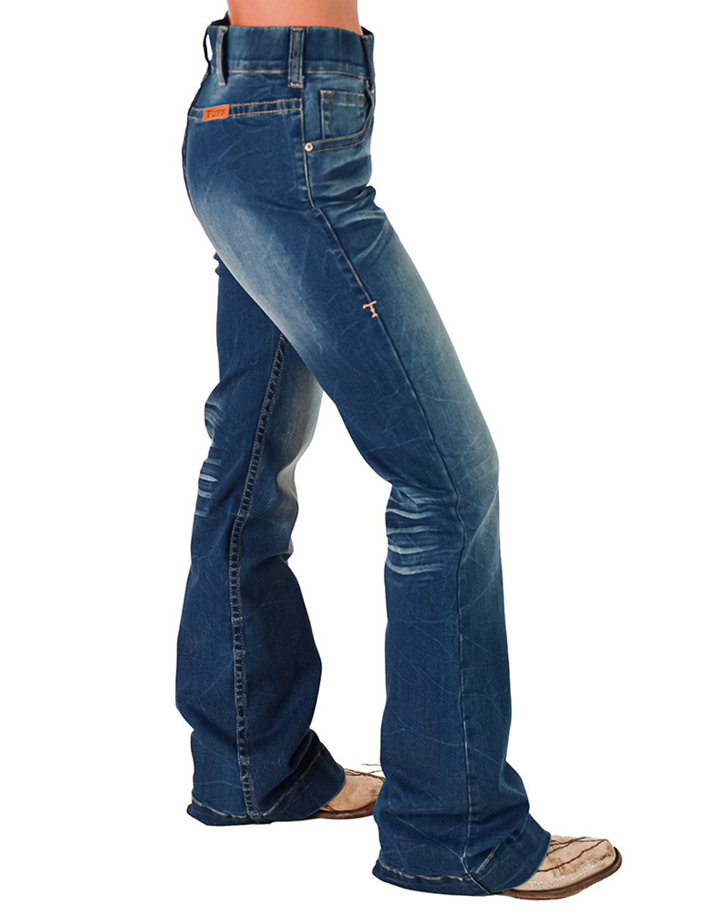 COWGIRL TUFF Buck'n Bronc Pull on Trouser