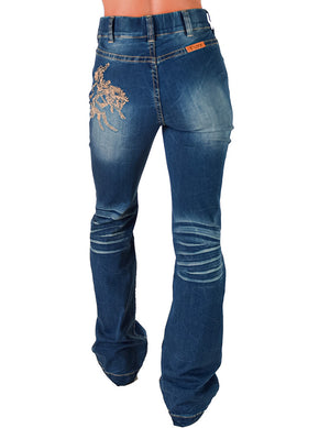 COWGIRL TUFF Buck'n Bronc Pull on Trouser