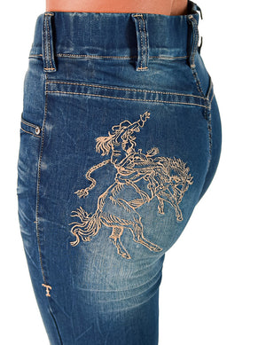 COWGIRL TUFF Buck'n Bronc Pull on Trouser