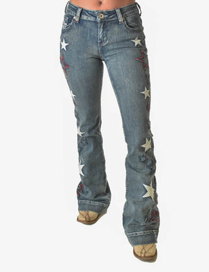 COWGIRL TUFF Women's Starstruck Jean