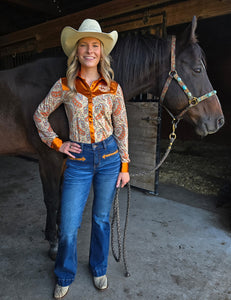 COWGIRL TUFF Western Bootsitch Jean
