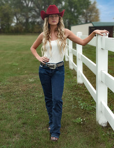COWGIRL TUFF XOXO Natural Waist Jeans