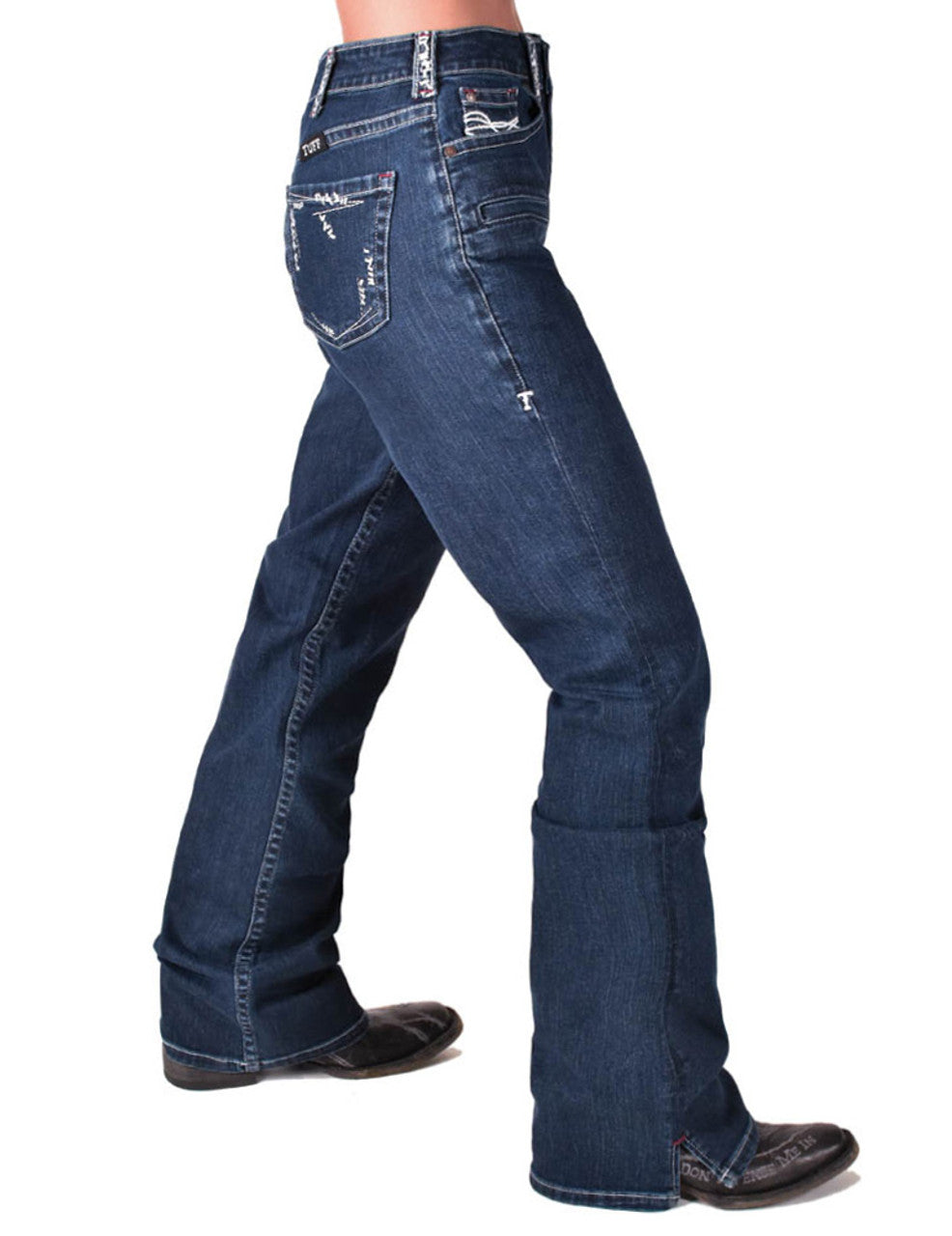 COWGIRL TUFF XOXO Natural Waist Jeans