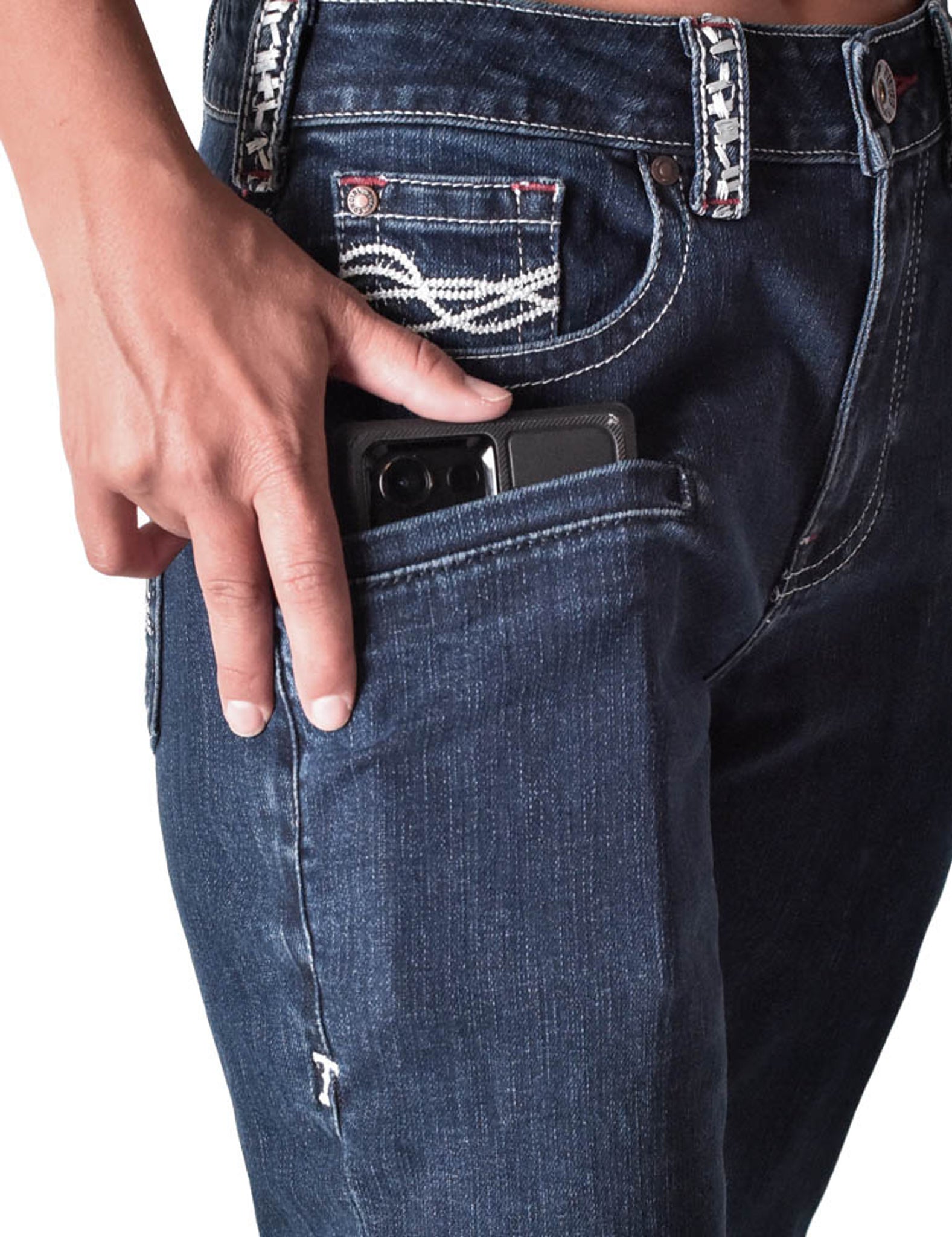 COWGIRL TUFF XOXO Natural Waist Jeans