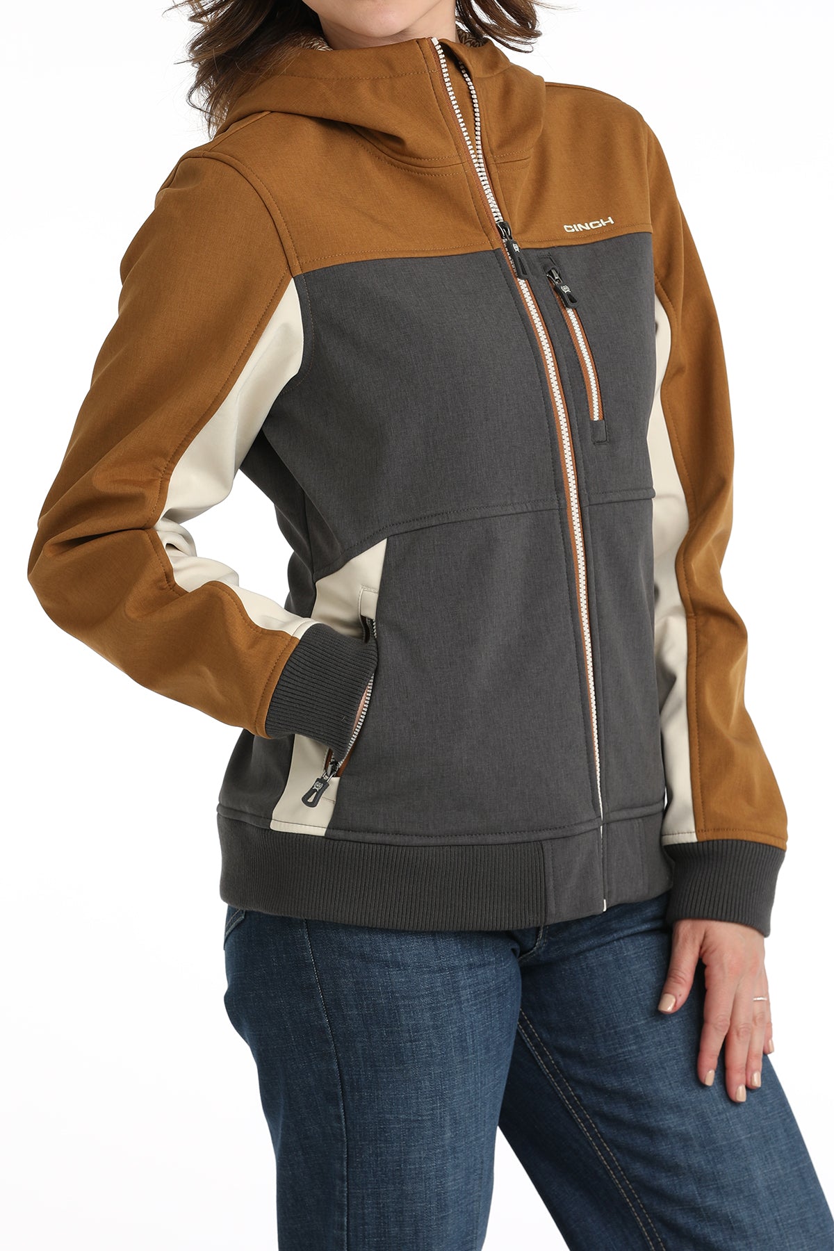 CINCH Women's Bonded Hoodie Jacket