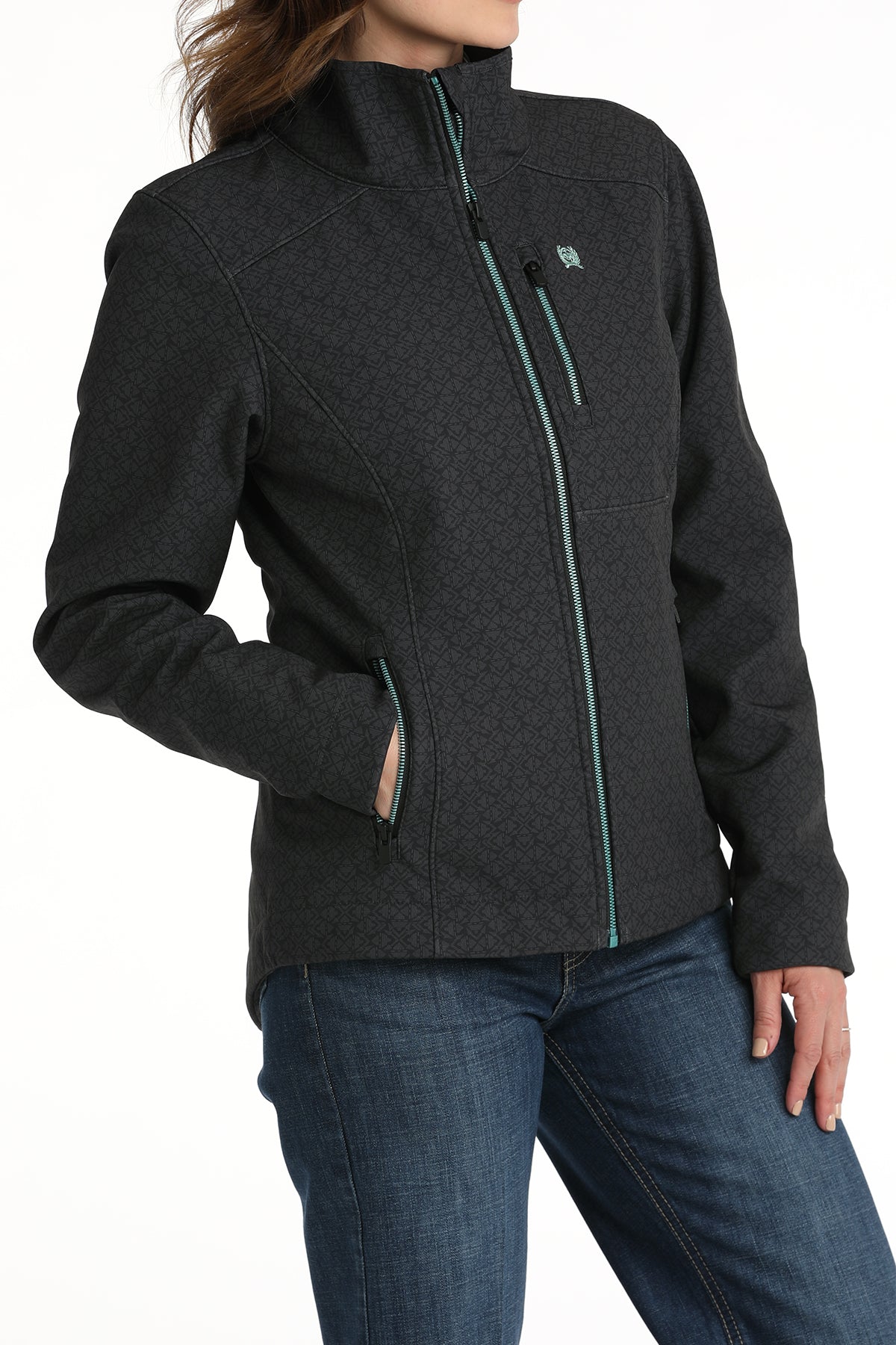 CINCH Women's Black Concealed Carry Bonded Jacket