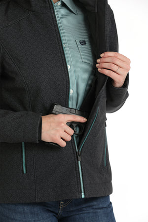 CINCH Women's Black Concealed Carry Bonded Jacket