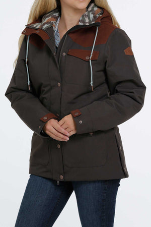 CINCH Women's Brown Barn Coat