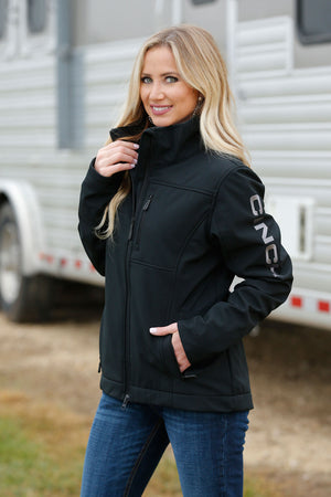 CINCH Women's Concealed Carry Bonded Black Jacket