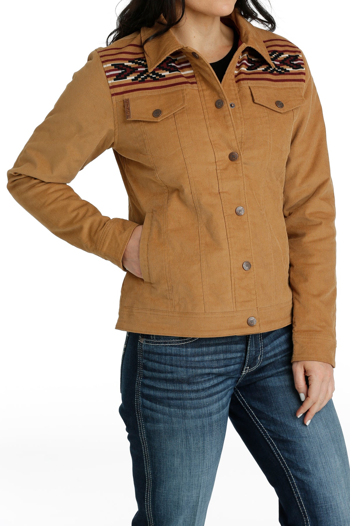 CINCH Women's Corduroy Trucker Jacket