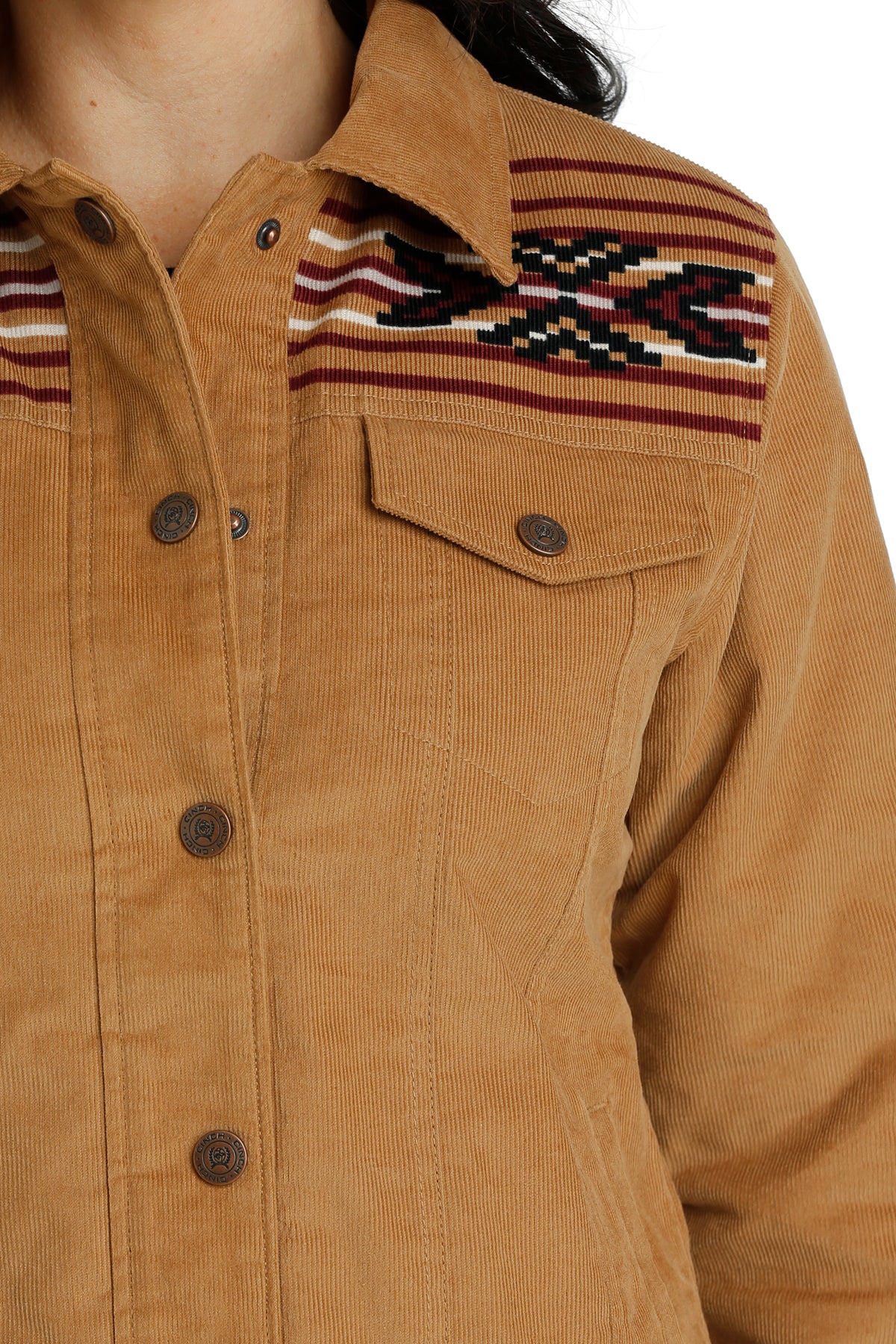 CINCH Women's Corduroy Trucker Jacket