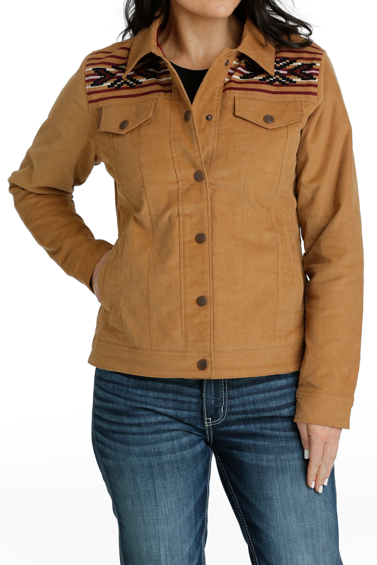 CINCH Women's Corduroy Trucker Jacket