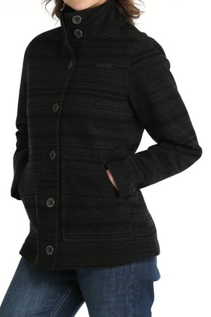 CINCH Women's Black Wooly Jacket