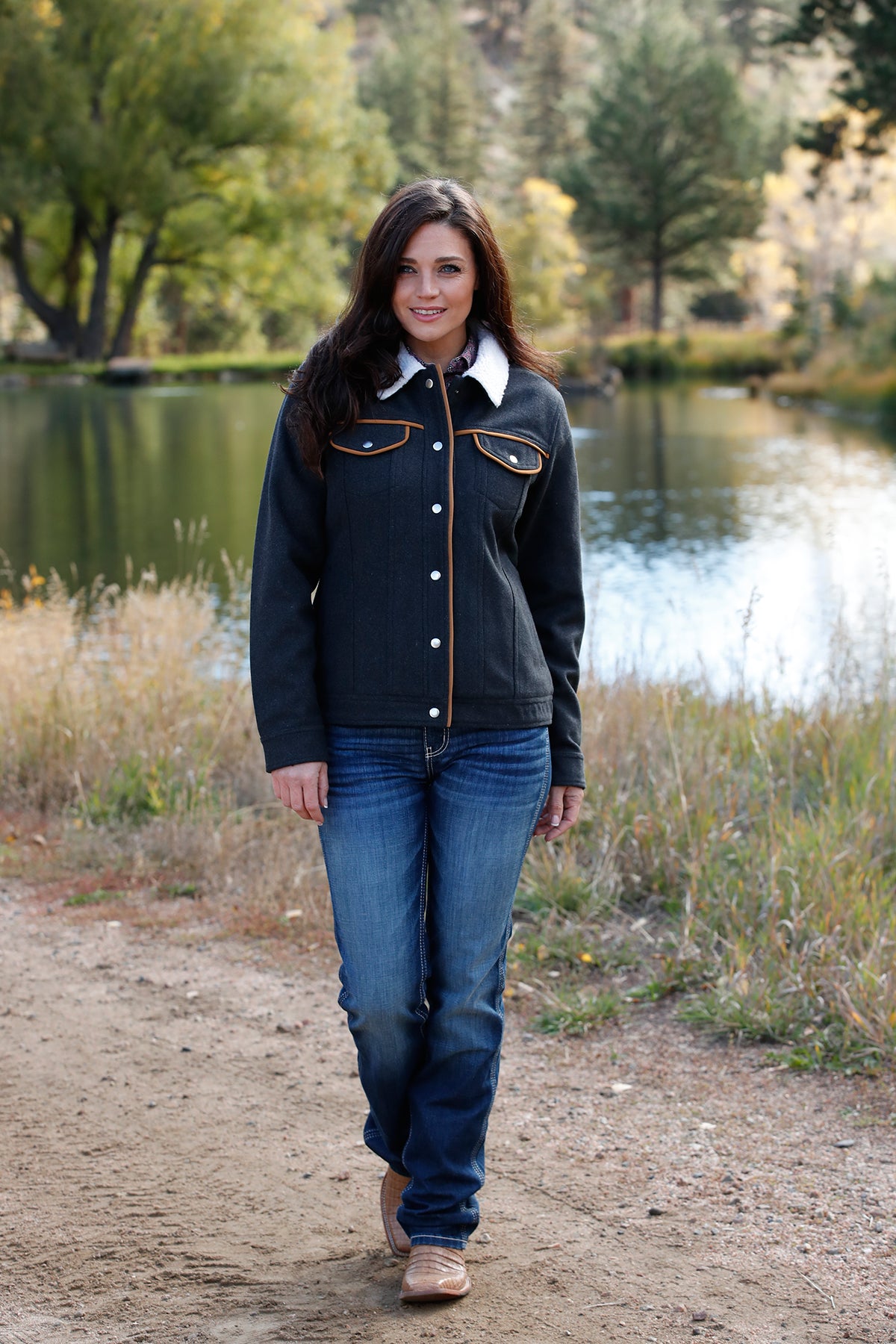 CINCH Women's Wooly Trucker Jacket