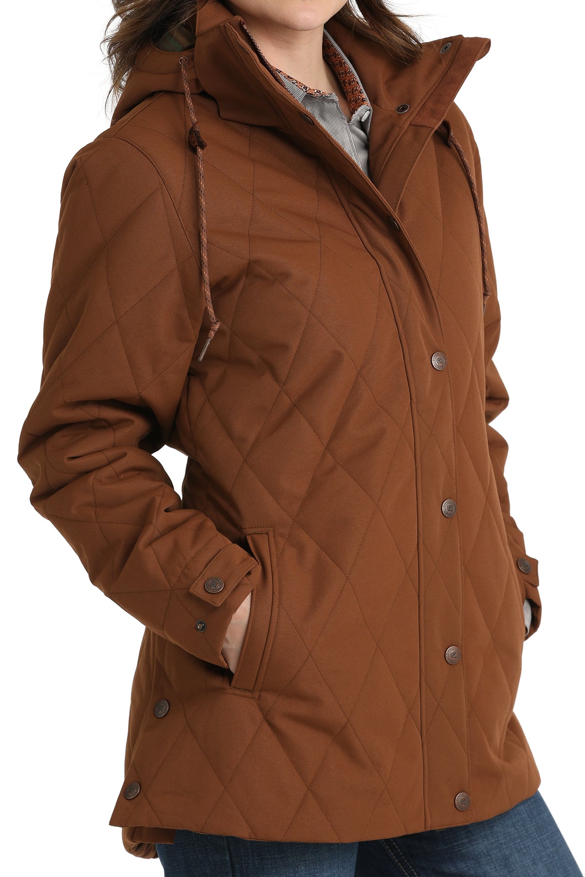 CINCH Women's Brown Barn Coat