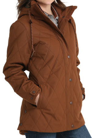 CINCH Women's Brown Barn Coat