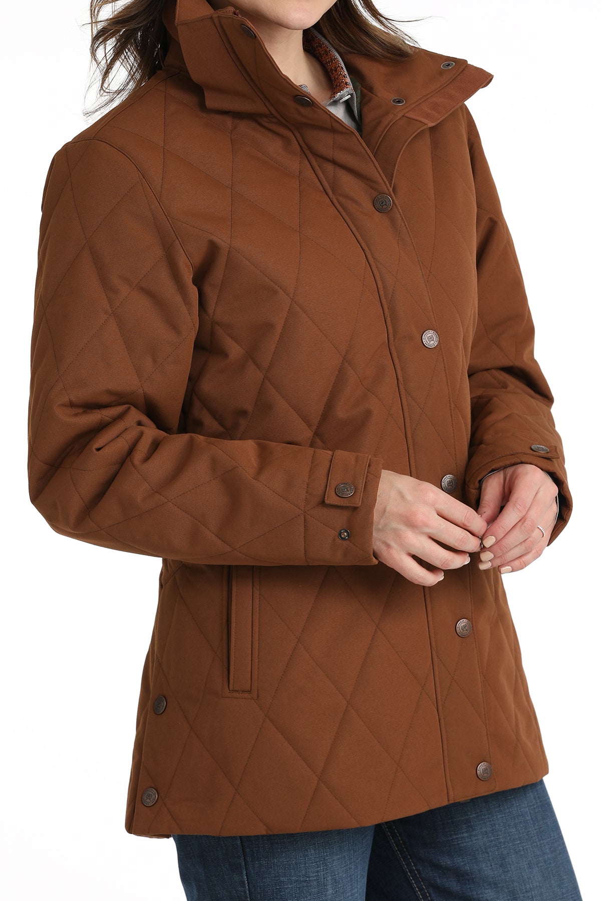 CINCH Women's Brown Barn Coat