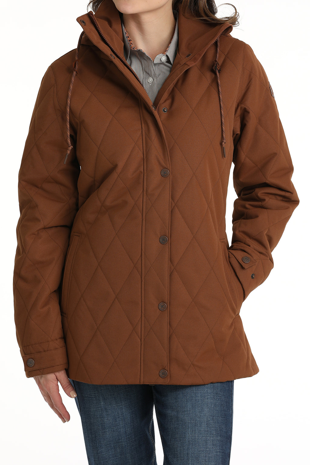 CINCH Women's Brown Barn Coat