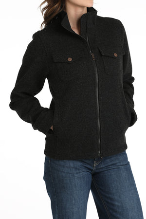 CINCH Women's Black Shirt Jacket