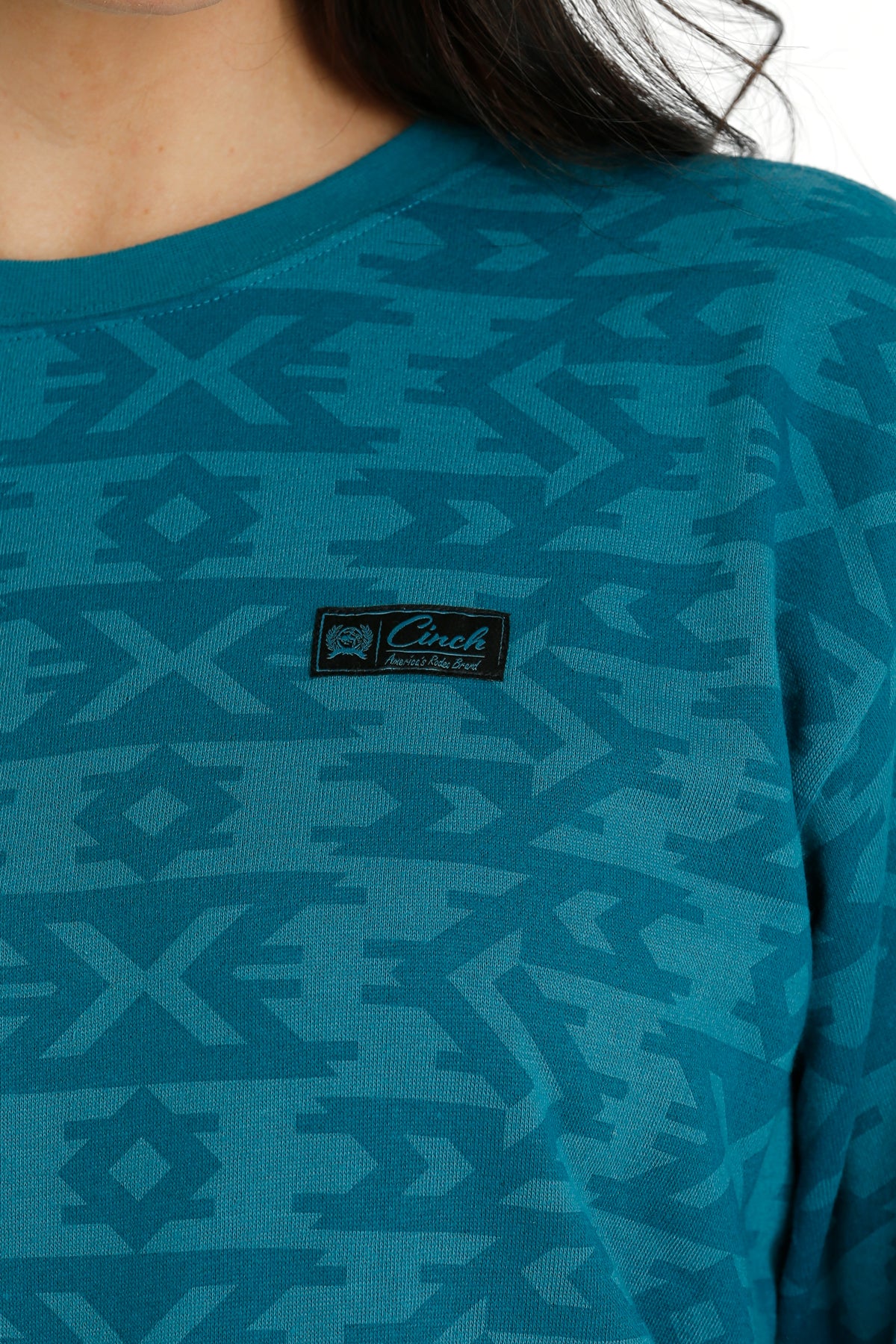 CINCH Women's Teal Pullover