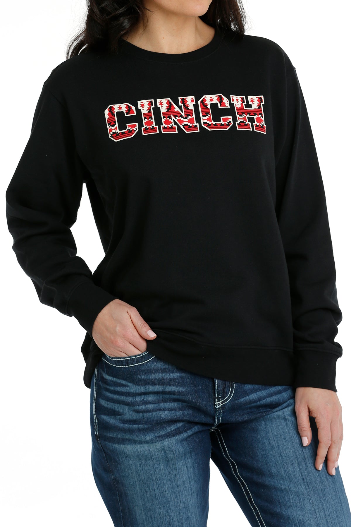 CINCH Women's Black Pullover