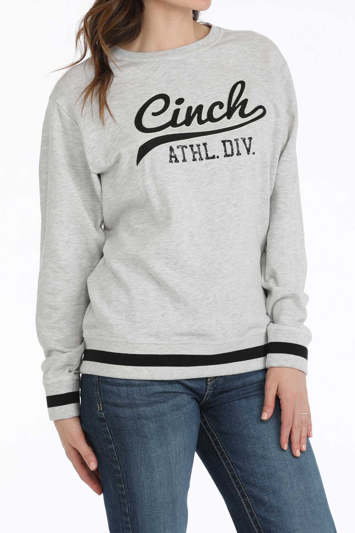 CINCH Women's Athletic Division Sweatshirt - Gray