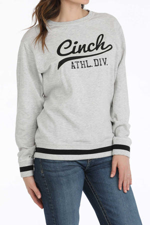 CINCH Women's Athletic Division Sweatshirt - Gray