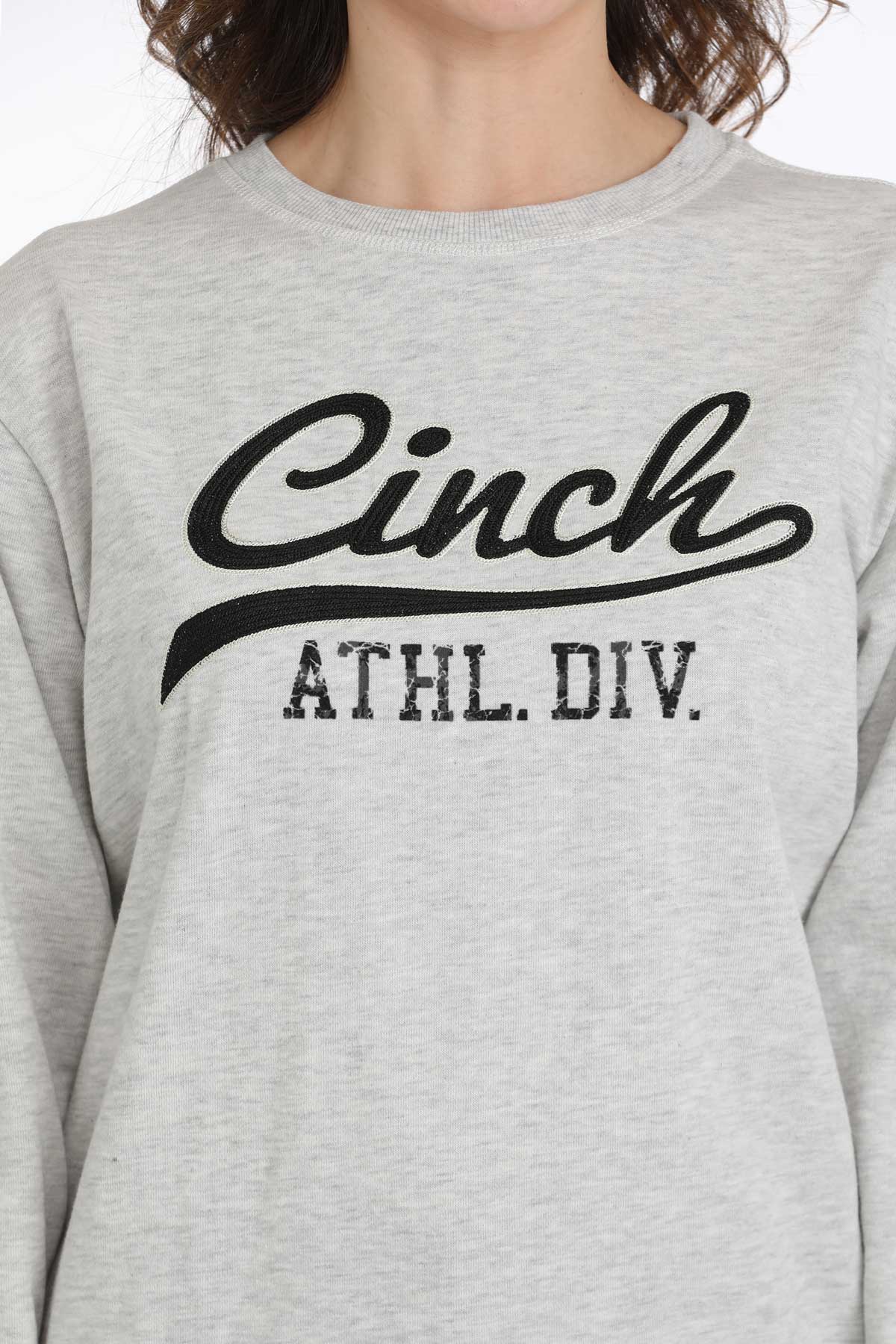 CINCH Women's Athletic Division Sweatshirt - Gray