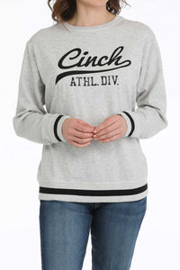 CINCH Women's Athletic Division Sweatshirt - Gray