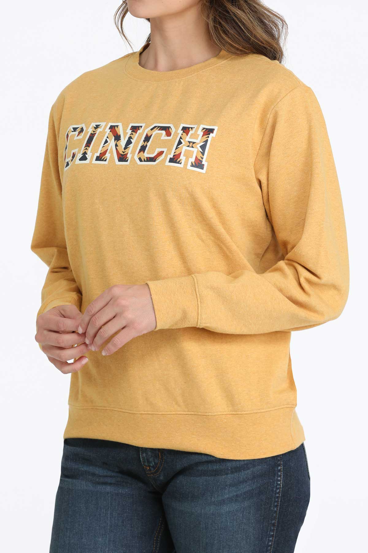 CINCH Women's Gold Sweatshirt