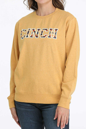 CINCH Women's Gold Sweatshirt