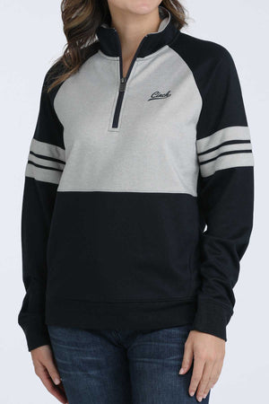CINCH Women's Navy Quarter Zip