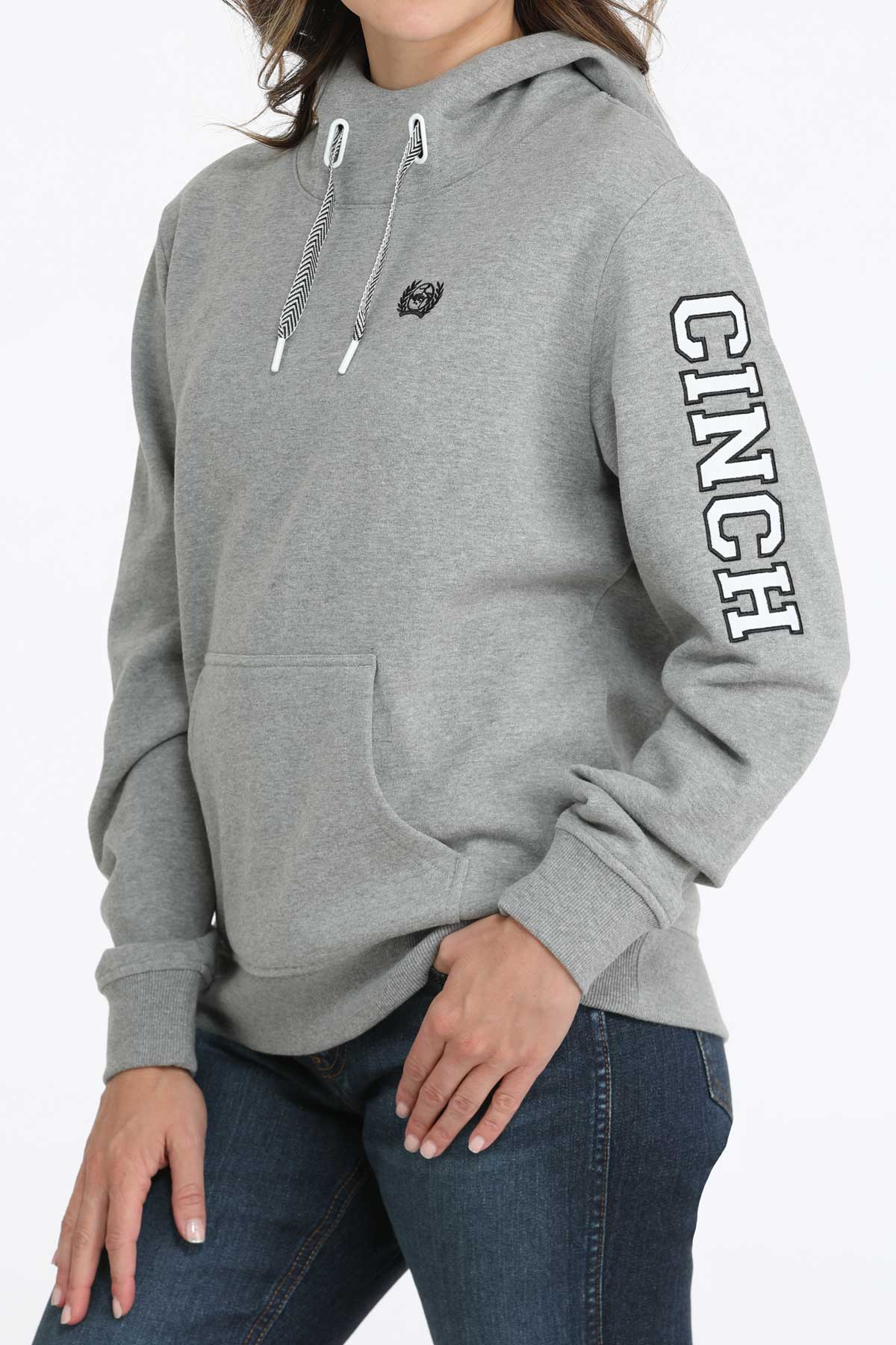 CINCH Women's Grey Hoodie