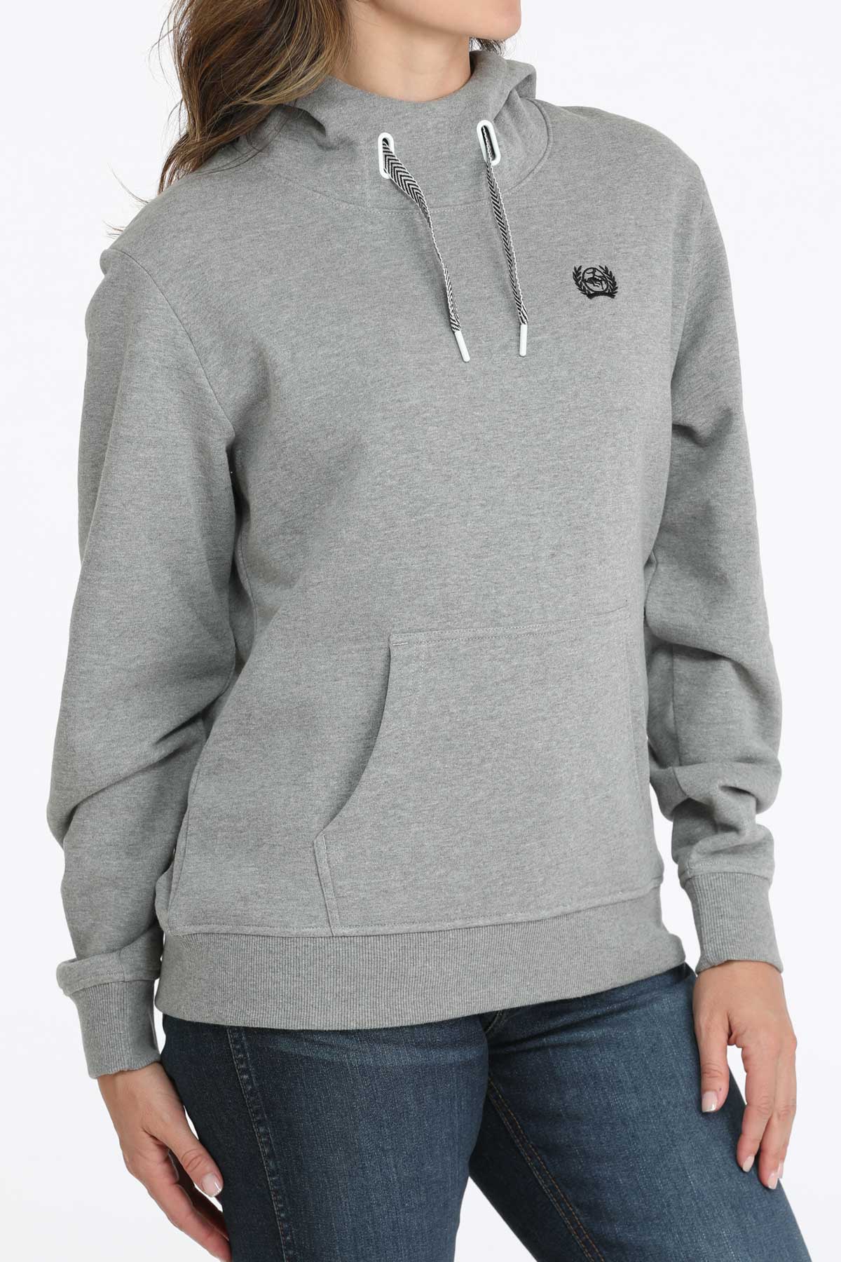 CINCH Women's Grey Hoodie