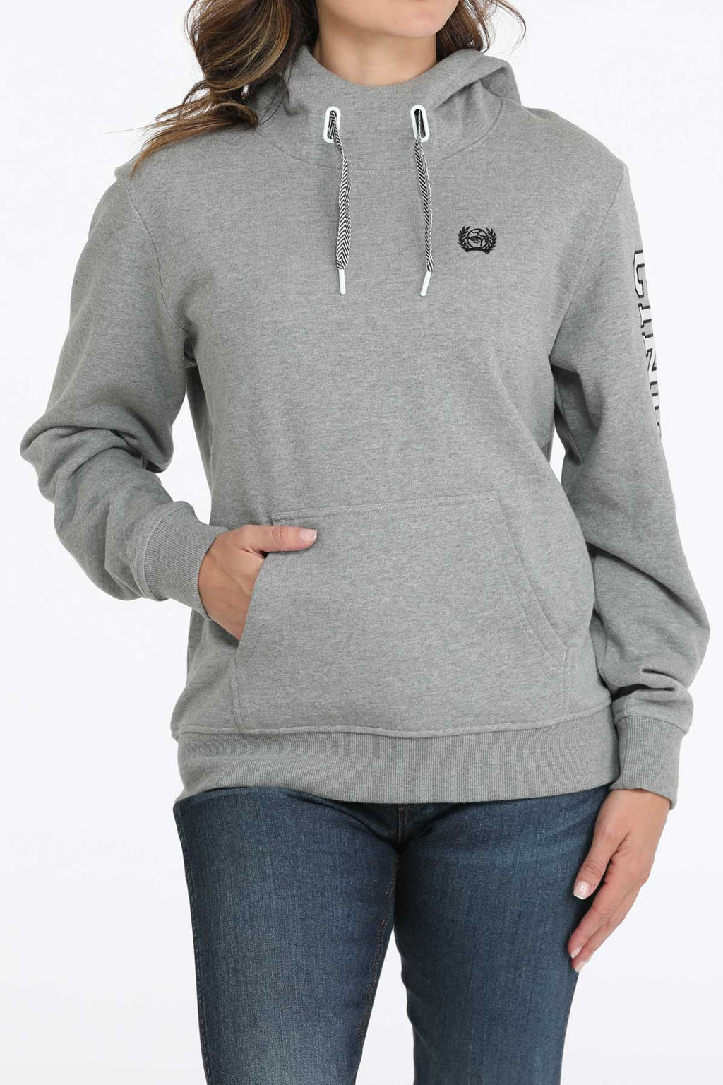 CINCH Women's Grey Hoodie