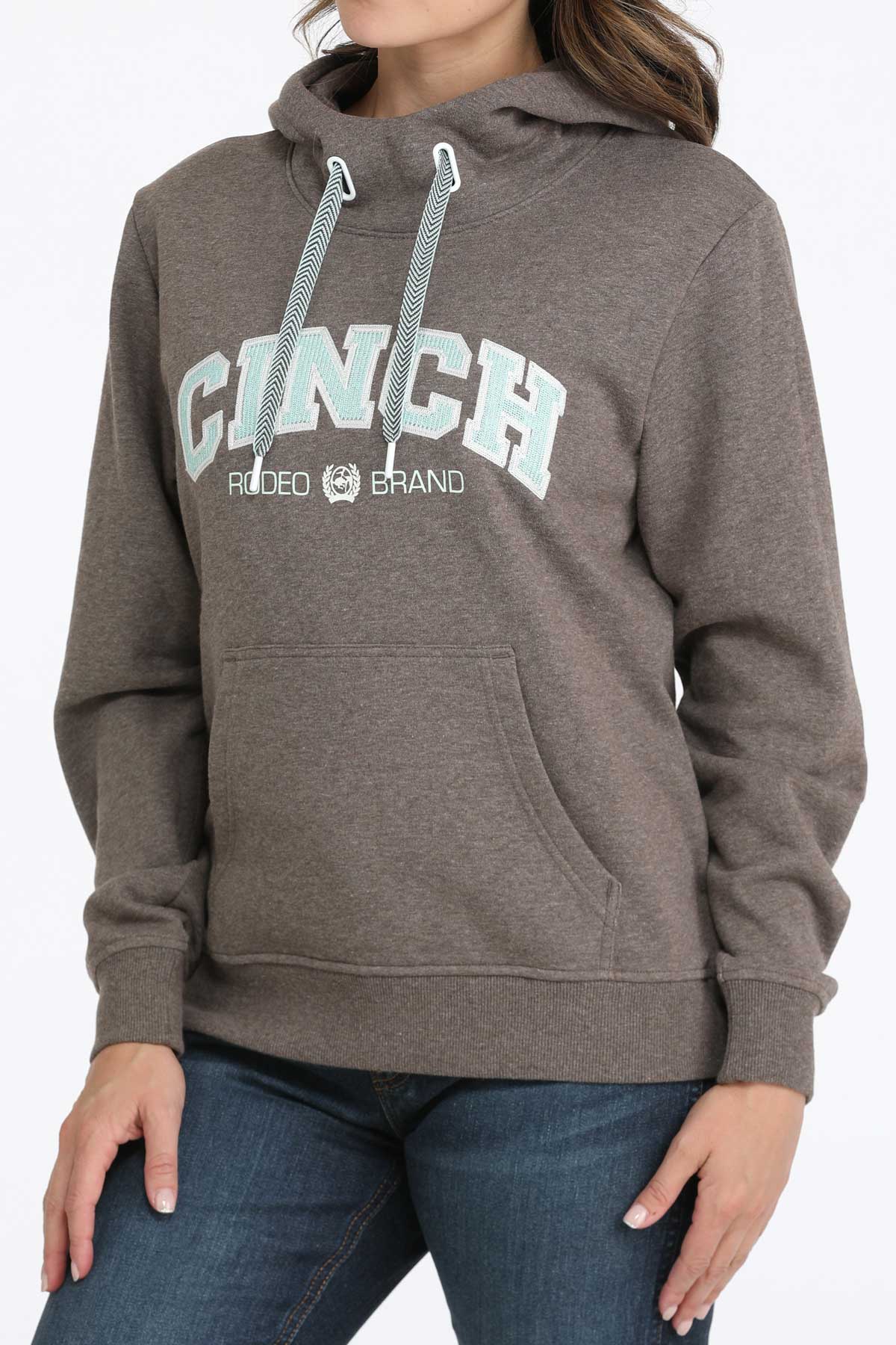 CINCH Women's Brown Hoodie