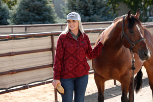 CINCH Women's Red Fleece