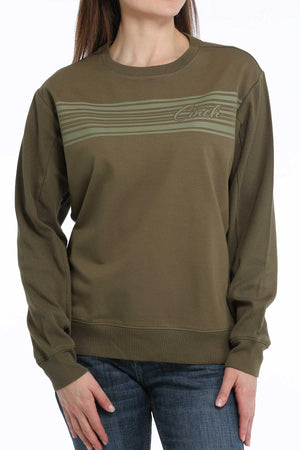 CINCH Women's Olive Pullover