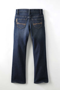 CINCH Boy's Dark Stone Wash Slim Fit Jean