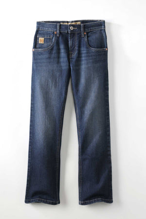 CINCH Boy's Dark Stone Wash Slim Fit Jean