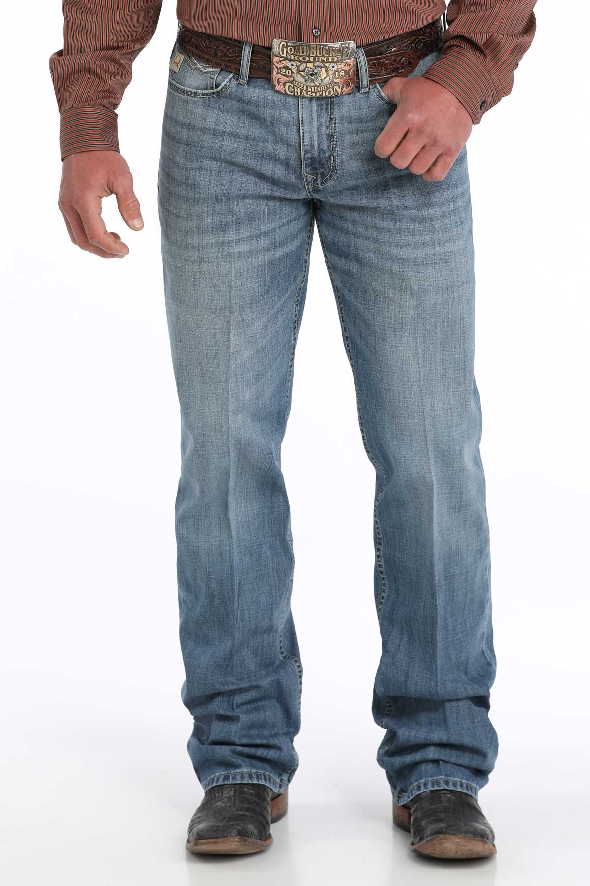 CINCH Men's Relaxed Fit Grant Jeans - Medium Stonewash