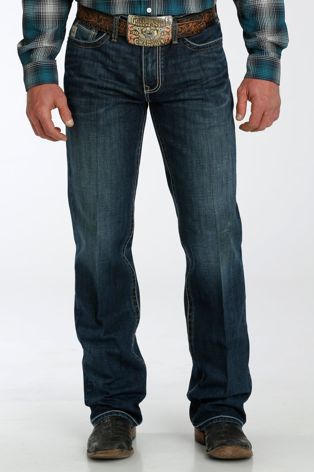 CINCH Men's Relaxed Fit Grant Jeans - Dark Stonewash