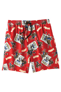CINCH Men's Swim Trunk- Red