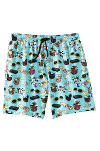 CINCH Men's Swim Trunk- Blue