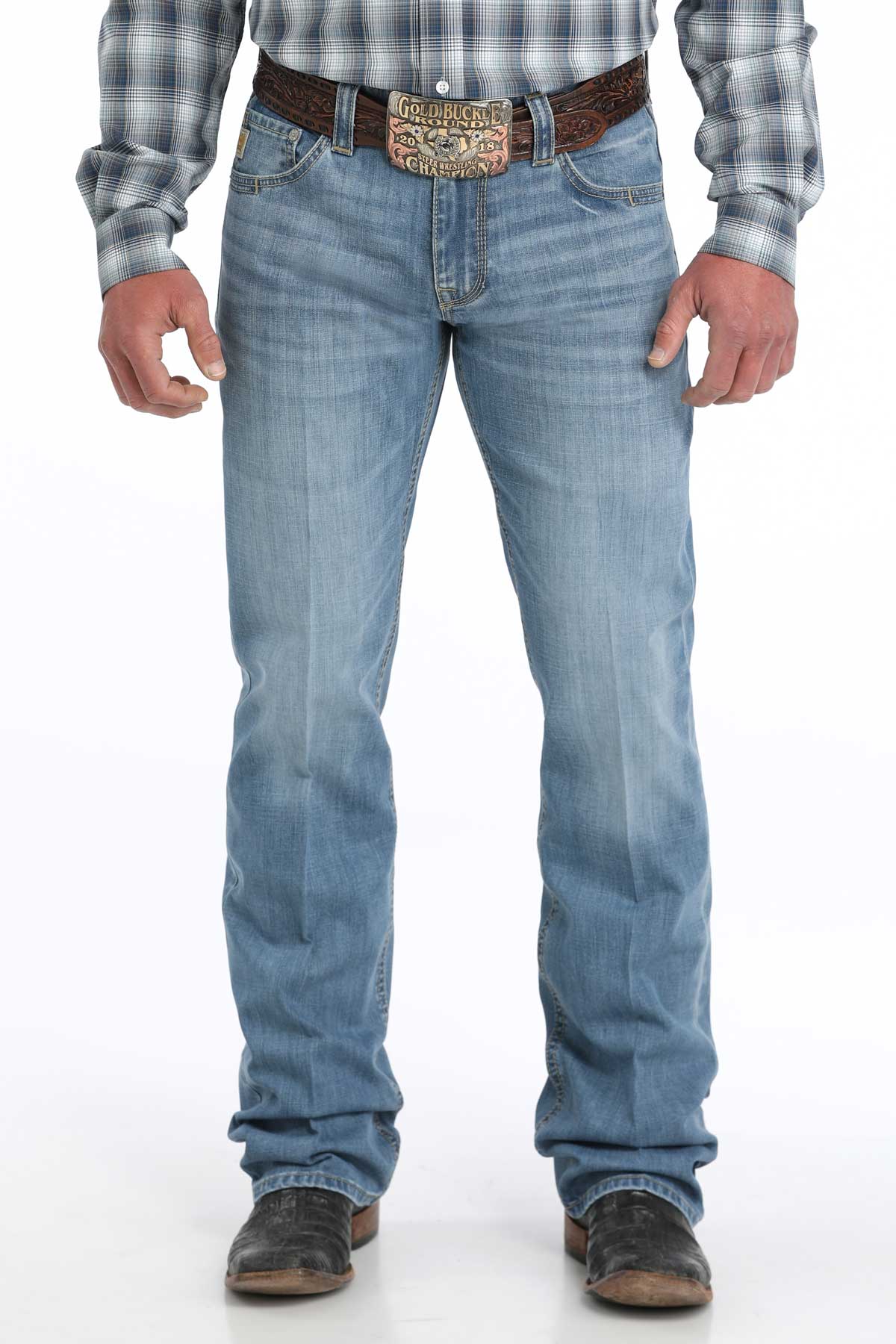CINCH Men's Relaxed Fit Carter 2.0 Jean - Light Stonewash
