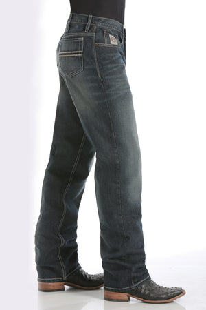 CINCH Men's Relaxed Fit White Labeled Jeans - Dark Stonewash