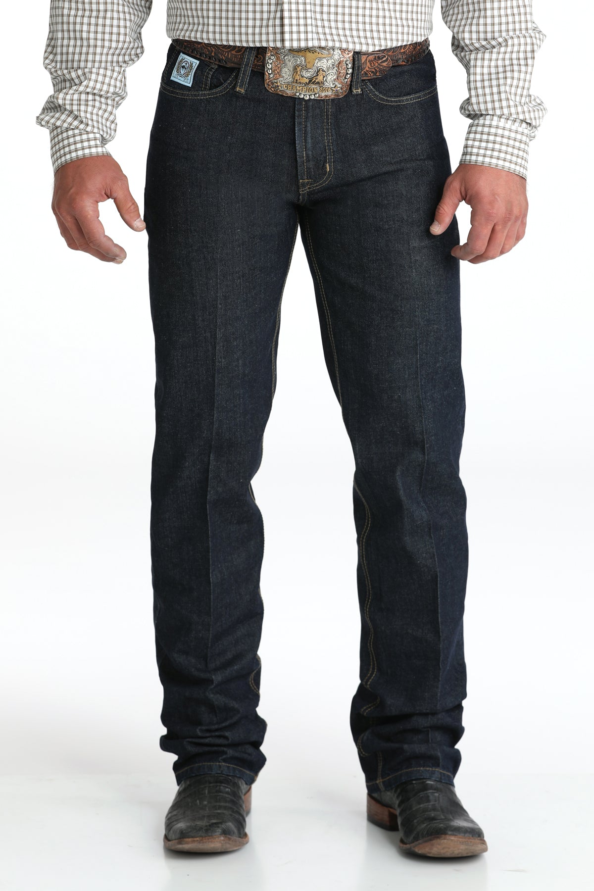 CINCH Men's White Label Jeans - Dark Stonewash