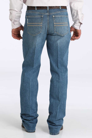 CINCH Men's Relaxed Fit White Label Jeans - Medium Stonewash